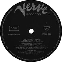 Carica l&#39;immagine nel visualizzatore di Gallery, Gene Krupa : Drummer Man (LP, Album, RE)
