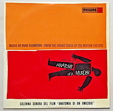 Duke Ellington And His Orchestra : Anatomy Of A Murder (Soundtrack) (LP, Album, Mono)