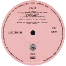 Carica l&#39;immagine nel visualizzatore di Gallery, King Crimson : Lizard (LP, Album, RE, Gat)
