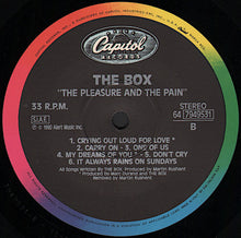 Carica l&#39;immagine nel visualizzatore di Gallery, The Box (4) : The Pleasure And The Pain (LP, Album)
