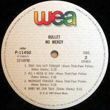 Carica l&#39;immagine nel visualizzatore di Gallery, Bullet (17) : No Mercy (LP, Album)
