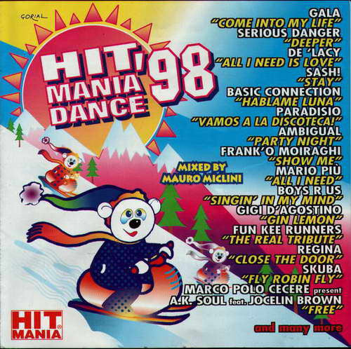 Various : Hit Mania Dance '98 (CD, Comp, Mixed)