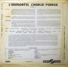 Carica l&#39;immagine nel visualizzatore di Gallery, Charlie Parker : L&#39;Immortel Charlie Parker Tome 1 (LP, Comp)
