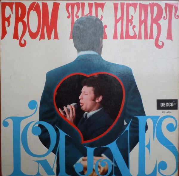 Tom Jones : From The Heart (LP, Album, Mono)
