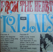 Carica l&#39;immagine nel visualizzatore di Gallery, Tom Jones : From The Heart (LP, Album, Mono)
