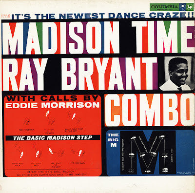 The Ray Bryant Combo : Madison Time (LP, Album, Mono)