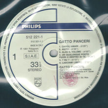 Carica l&#39;immagine nel visualizzatore di Gallery, Gatto Panceri : Gatto Panceri (LP, Album, RE)
