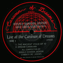 Carica l&#39;immagine nel visualizzatore di Gallery, Ronald Shannon Jackson With Twins Seven Seven : Live At The Caravan Of Dreams (LP, Album)

