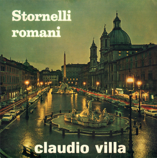 Claudio Villa : Stornelli Romani (LP, Album)