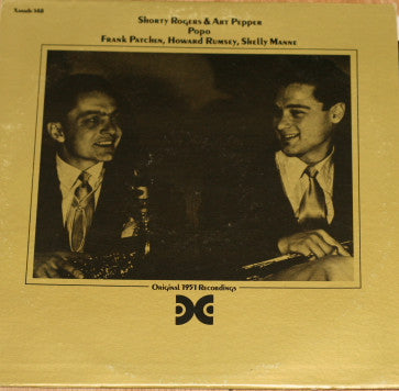 Shorty Rogers & Art Pepper : Popo (LP)