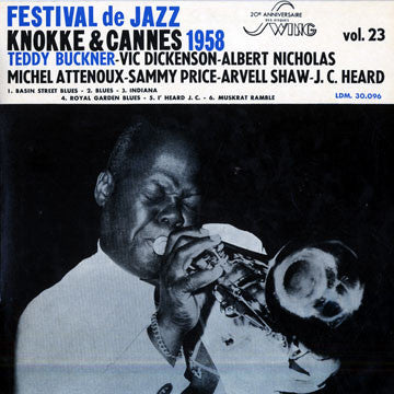 Teddy Buckner : Festival De Jazz Knokke & Cannes 1958 (LP, Mono)