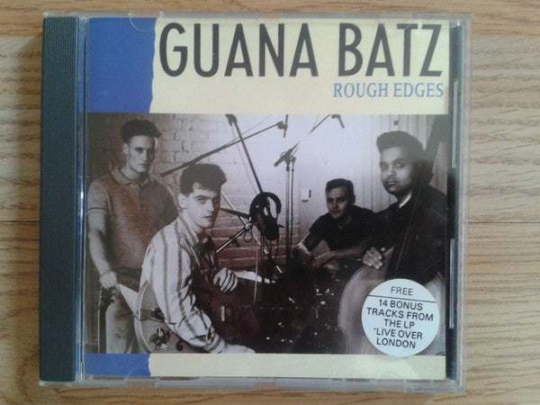 The Guana Batz : Rough Edges/Live Over London (CD, Comp)