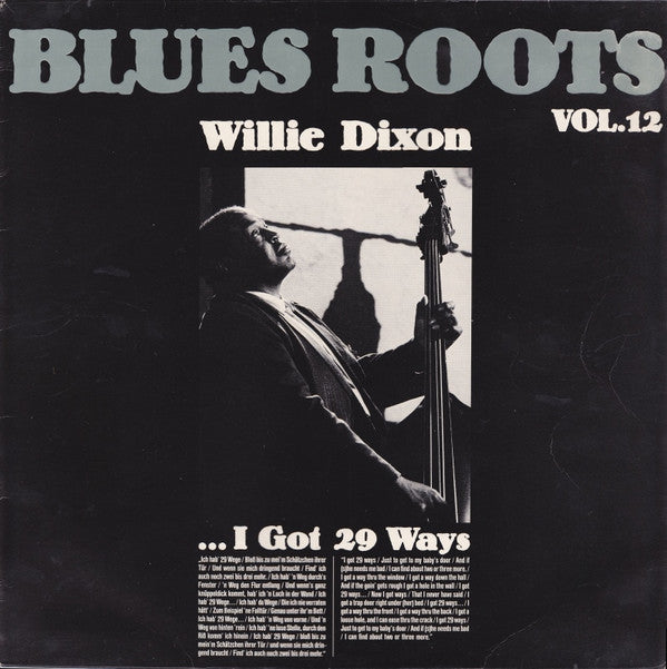 Willie Dixon : I Got 29 Ways (LP, Comp)