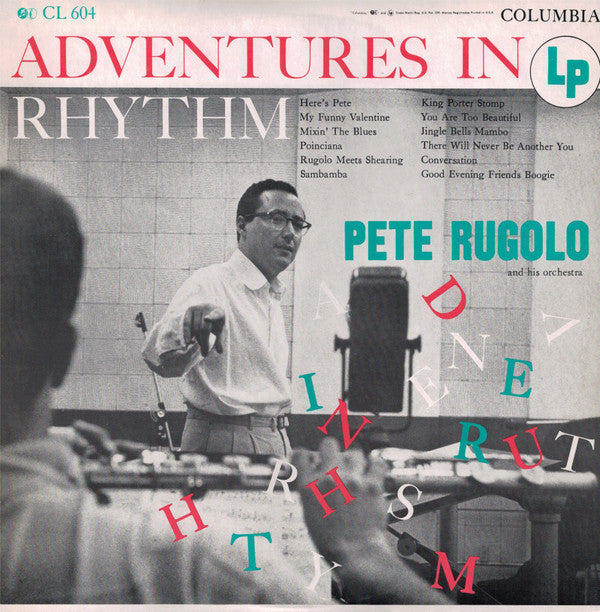 Pete Rugolo Orchestra : Adventures In Rhythm (LP, Album, RE)