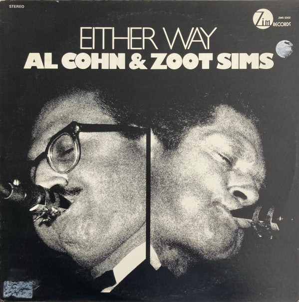 Zoot Sims And Al Cohn With Cecil Collier : Either Way (LP, Album, RE)