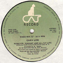 Carica l&#39;immagine nel visualizzatore di Gallery, Gary Low : Forever, Tonight And All My Life (12&quot;)
