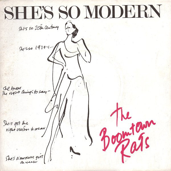 The Boomtown Rats : She's So Modern (7