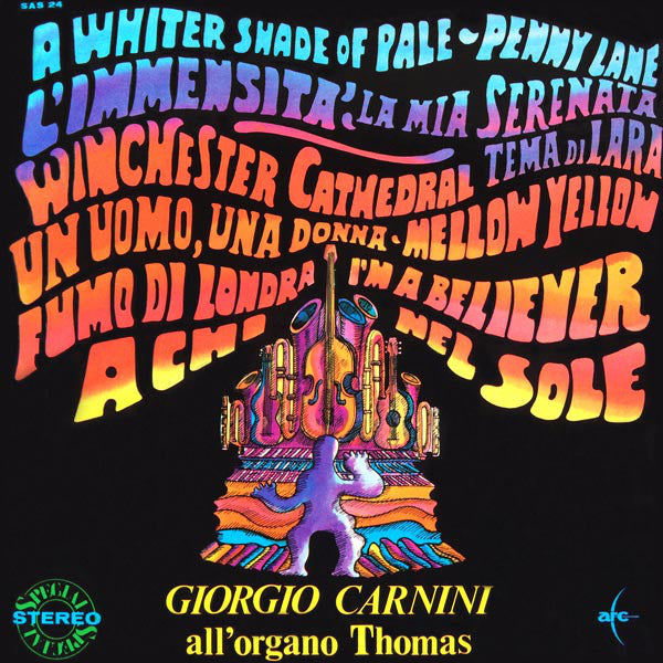 Giorgio Carnini : All'Organo Thomas (LP)