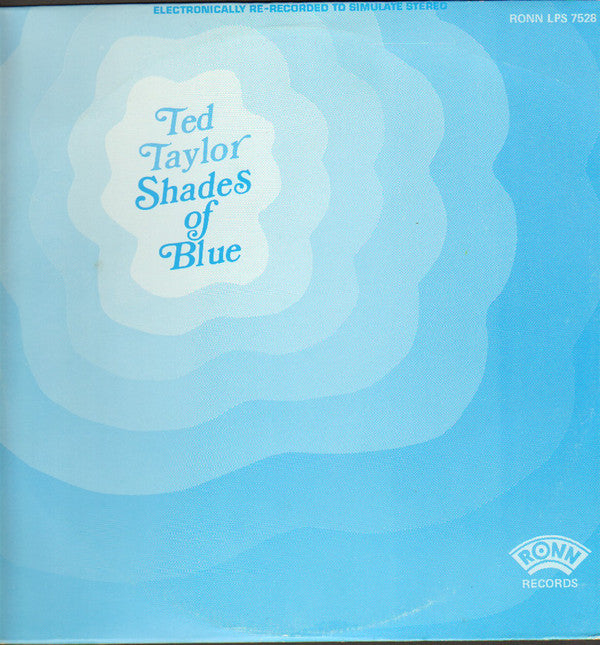 Ted Taylor : Shades Of Blue (LP, RE)