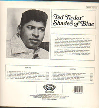 Carica l&#39;immagine nel visualizzatore di Gallery, Ted Taylor : Shades Of Blue (LP, RE)
