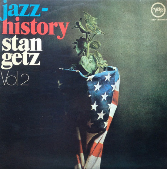 Stan Getz : Jazz-History Vol. 2 (2xLP, Comp, Gat)