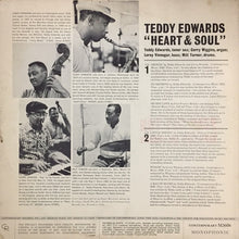 Carica l&#39;immagine nel visualizzatore di Gallery, Teddy Edwards : Heart &amp; Soul (LP, Album, Mono)
