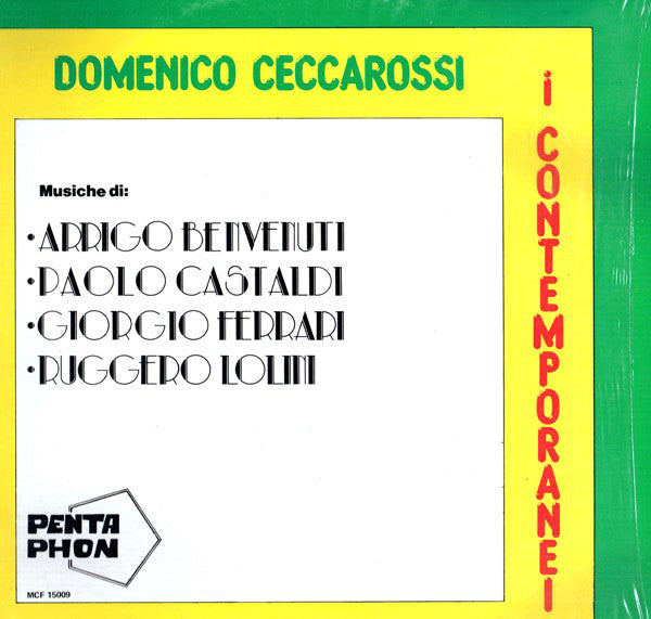 Domenico Ceccarossi : I Contemporanei (LP, Album)