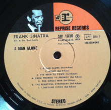 Carica l&#39;immagine nel visualizzatore di Gallery, Frank Sinatra : A Man Alone   (LP, Album)
