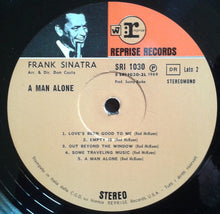 Carica l&#39;immagine nel visualizzatore di Gallery, Frank Sinatra : A Man Alone   (LP, Album)
