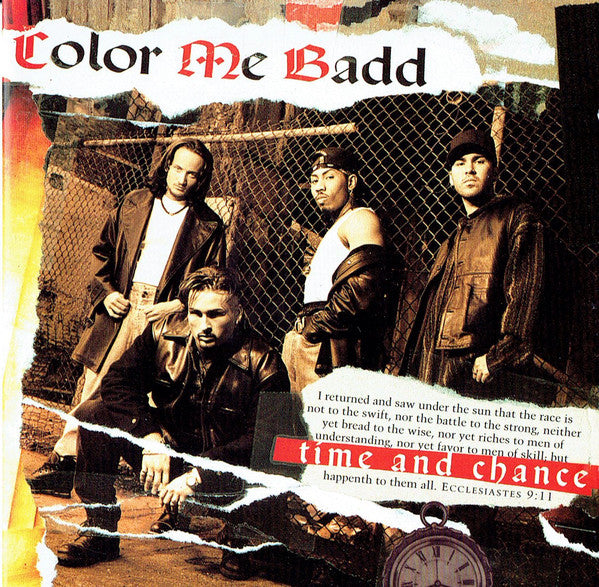 Color Me Badd : Time And Chance (CD, Album)