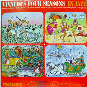 Raymond Fol Big Band Featuring Johnny Griffin, Jimmy Woode, Art Taylor : Vivaldi's Four Seasons In Jazz (LP, Album, Mono)