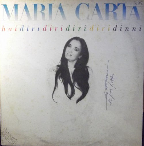 Maria Carta : HaiDiriDiriDiriDiriDinni (LP)