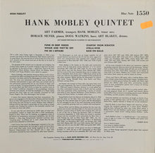 Carica l&#39;immagine nel visualizzatore di Gallery, Hank Mobley : Quintet (LP, Album, Mono, RE)
