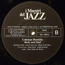 Carica l&#39;immagine nel visualizzatore di Gallery, Coleman Hawkins : Body And Soul (LP, Comp)
