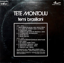 Carica l&#39;immagine nel visualizzatore di Gallery, Tete Montoliu : Temi Brasiliani (LP, Album)
