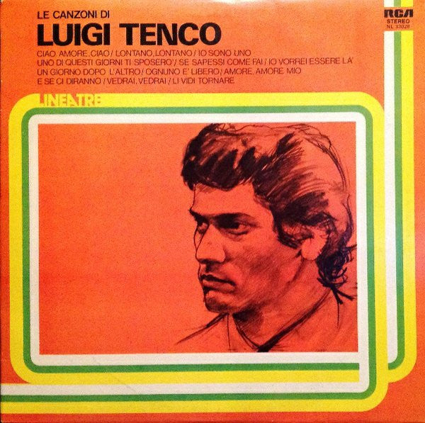 Luigi Tenco : Le Canzoni Di Luigi Tenco (LP, Comp)