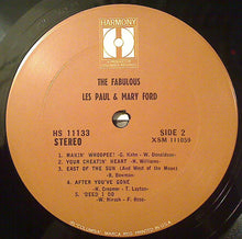 Carica l&#39;immagine nel visualizzatore di Gallery, Les Paul &amp; Mary Ford : The Fabulous Les Paul &amp; Mary Ford (LP, Comp, RE)
