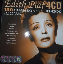 Carica l&#39;immagine nel visualizzatore di Gallery, Edith Piaf : 100 Chansons (4xCD, Comp, RM + Box)
