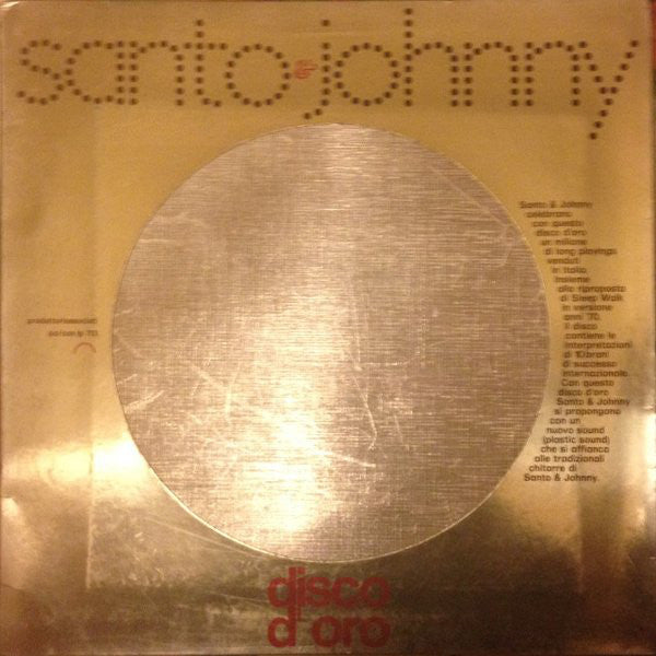 Santo & Johnny : Disco D'Oro (LP, Album, Dlx, Gat)