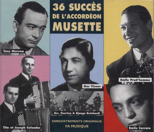 Various : 36 Succès De L'Accordéon Musette (2xCD, Comp)