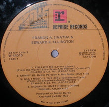 Carica l&#39;immagine nel visualizzatore di Gallery, Frank Sinatra &amp; Duke Ellington : Francis A. &amp; Edward K. (LP, Album)
