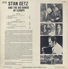 Carica l&#39;immagine nel visualizzatore di Gallery, Stan Getz, Kurt Edelhagen, Ib Glindemann, Danish Radio Big Band :  Stan Getz And The Big Bands Of Europe (LP)
