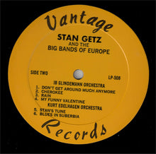 Carica l&#39;immagine nel visualizzatore di Gallery, Stan Getz, Kurt Edelhagen, Ib Glindemann, Danish Radio Big Band :  Stan Getz And The Big Bands Of Europe (LP)
