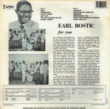 Carica l&#39;immagine nel visualizzatore di Gallery, Earl Bostic : Bostic-For You (LP, Album, Mono)
