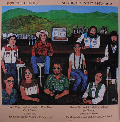 Various : For The Record - Austin Country 1973-1978 (LP, Comp)