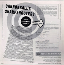 Carica l&#39;immagine nel visualizzatore di Gallery, Cannonball Adderley : Cannonball&#39;s Sharpshooters (LP, Album, RE)
