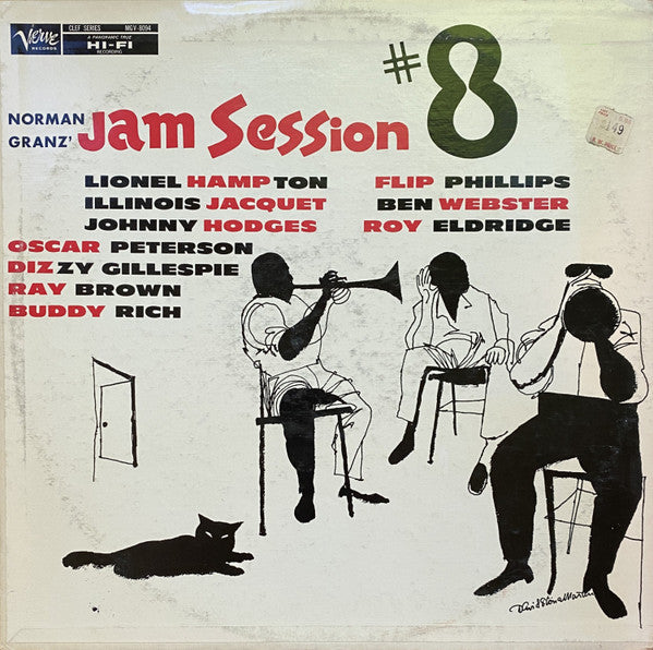 Various : Norman Granz' Jam Session #8 (LP, Album, RE)