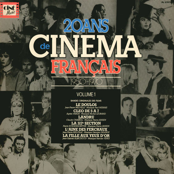 Various : 20 Ans De Cinema Français 1950-1970 - Volume 1 (2xLP, Comp)