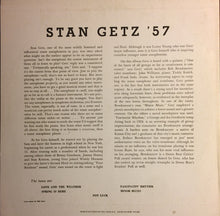 Carica l&#39;immagine nel visualizzatore di Gallery, Stan Getz : Stan Getz &#39;57 (LP, Album, Mono, RE, wit)
