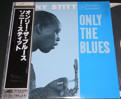 Sonny Stitt : Only The Blues (LP, Album, RE)